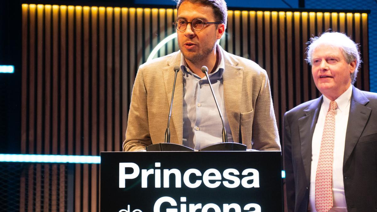 El cofundador d'Innovamat, Andreu Dotti Boada, rep el Premi Princesa de Girona CreaEmpresa 2025