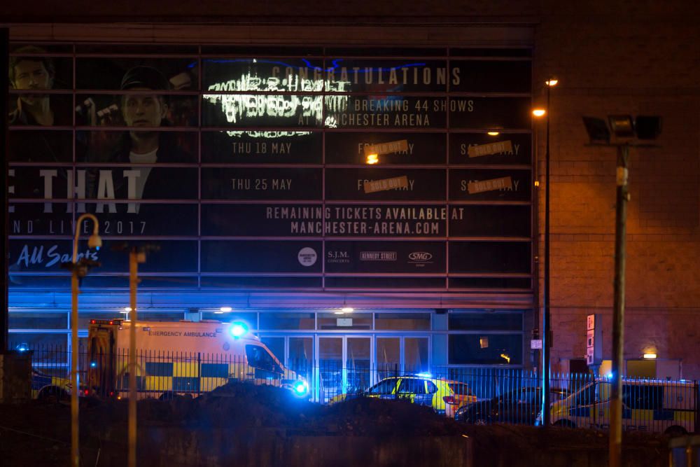 Atentado en un concierto de Ariana Grande en Mánchester