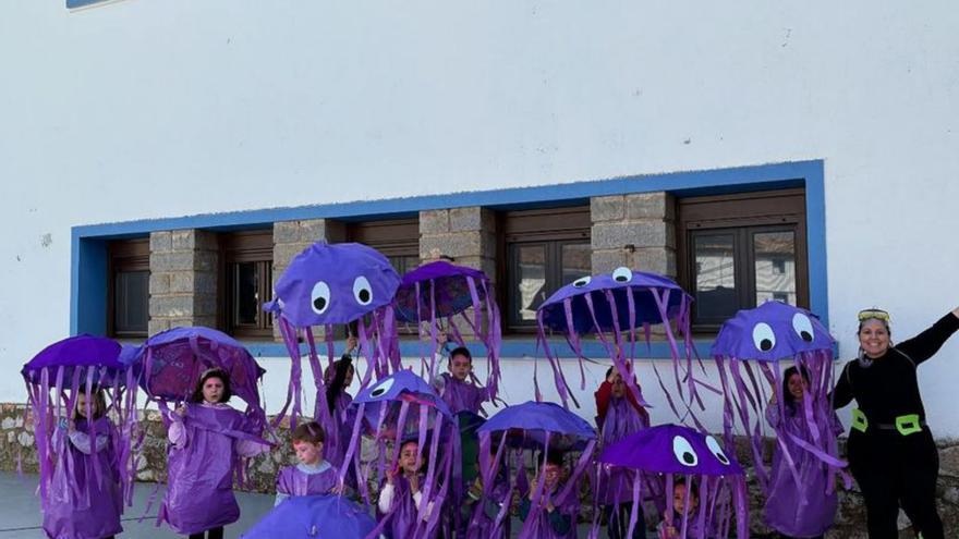 El alumnado disfrutó con la celebración del Carnaval. | SERVICIO ESPECIAL