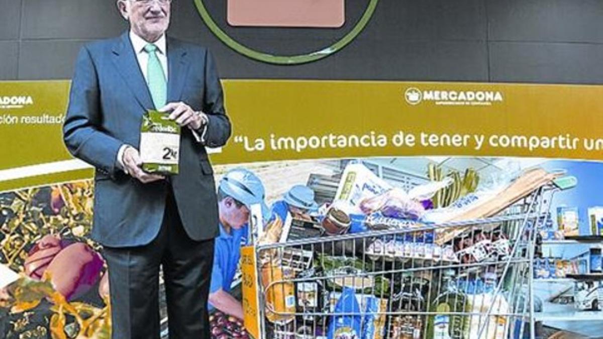 'Lanzador' 8 Juan Roig, presidente de Mercadona