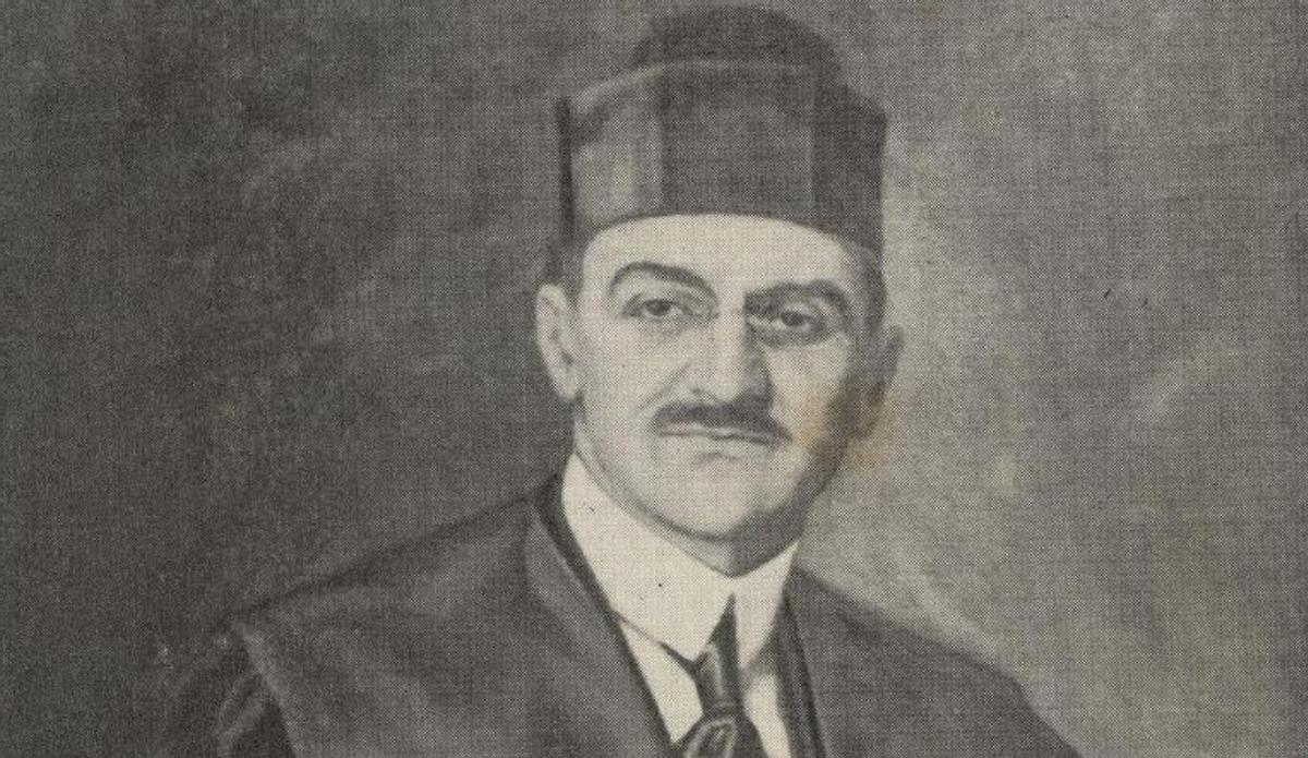 Retrato José Mesa y López, alcalde de Las Palmas de Gran Canaria en 1923.