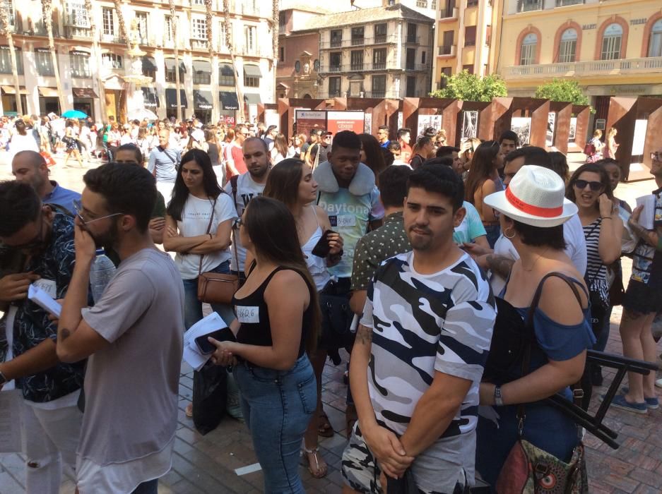 Casting de Gran Hermano en Málaga.