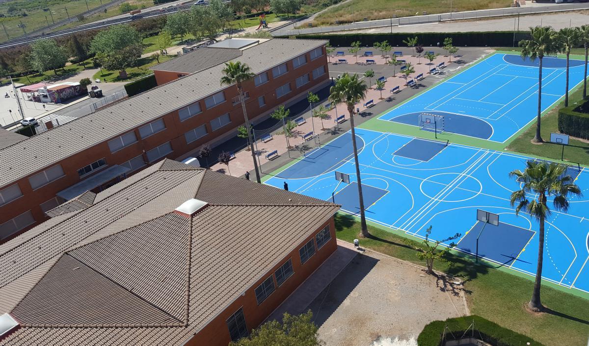 Imagen aérea de las instalaciones del instituto.