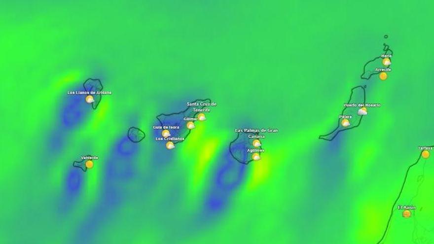 Canary Islands Forecast: North-South Weather Divide Expected Sunday