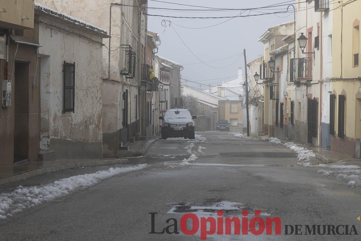 Descubre la última nevada del invierno en las proximidades de Revolcadores en Moratalla