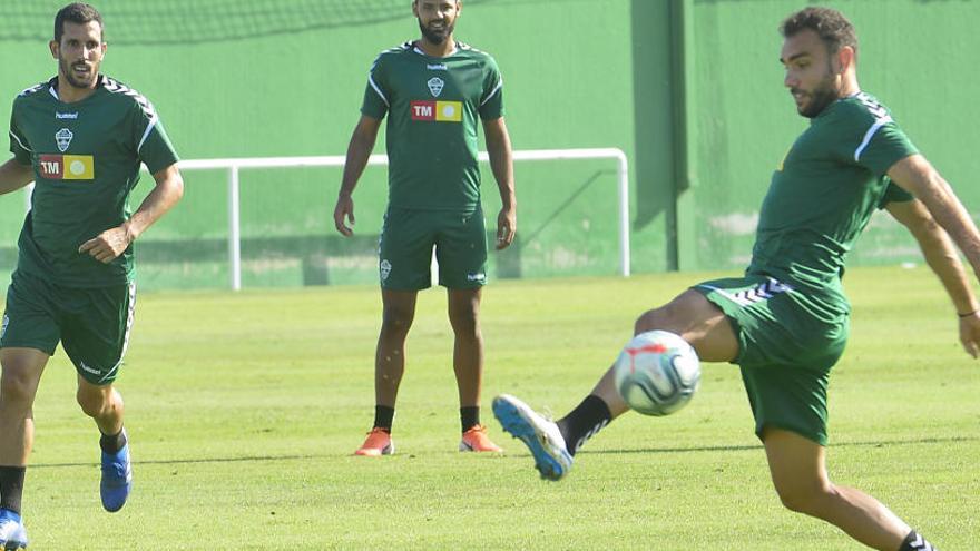 Gonzalo Verdú, durante un entrenamiento