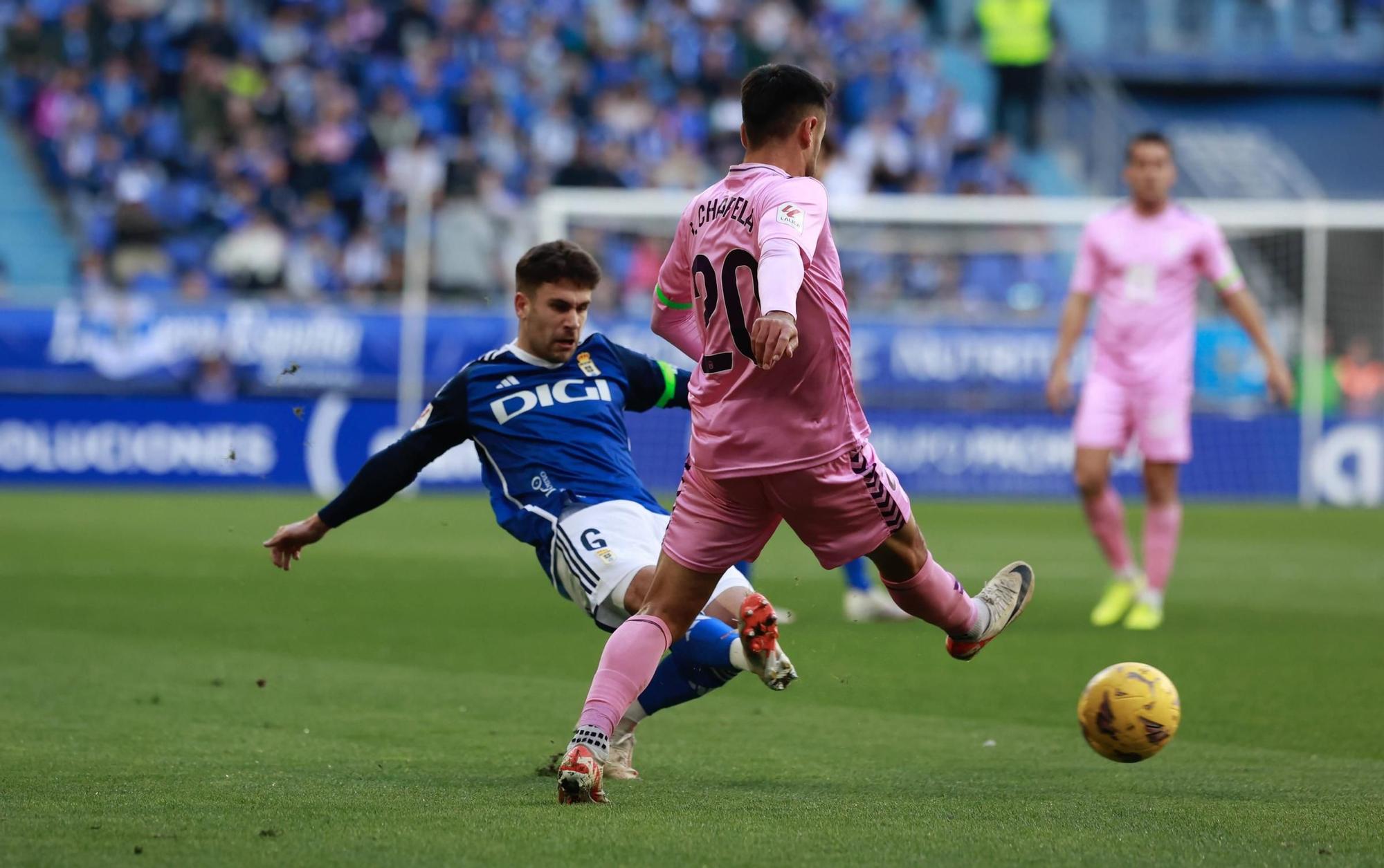 Así fue el partido entre el Real Oviedo y el Eldense