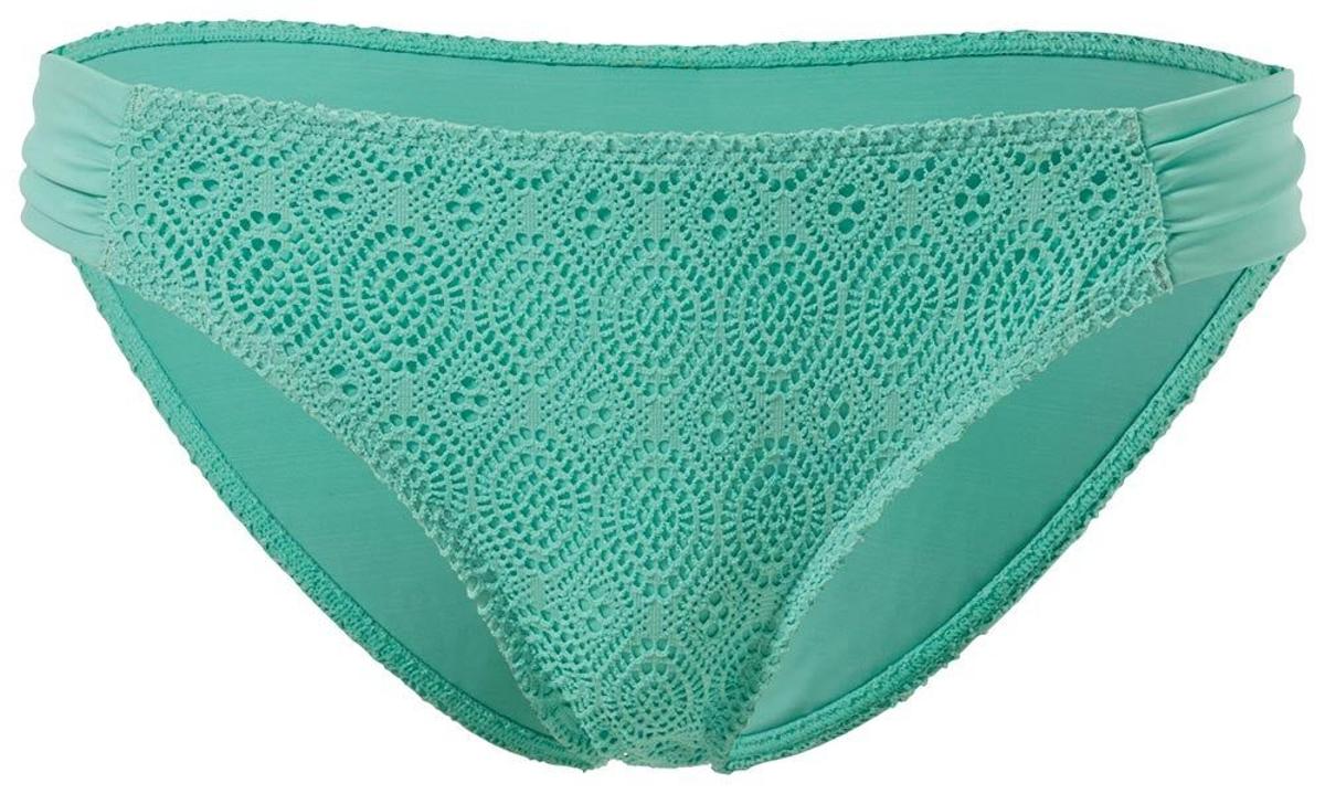 Braguita de ganchillo color turquesa de C&amp;A. (Precio: 9, 90 euros)