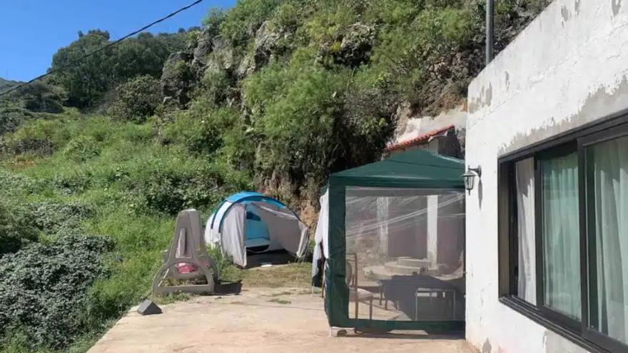 Alquila una tienda de campaña junto a su casa en Gran Canaria