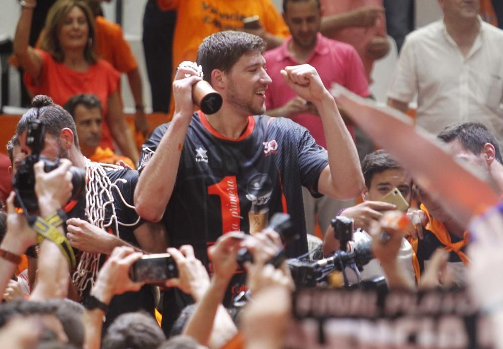 Así ha sido la celebración del Valencia Basket