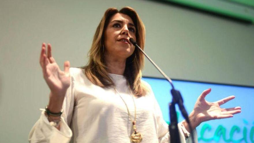 Susana Díaz declara 80,69 euros de saldo de su cuenta bancaria