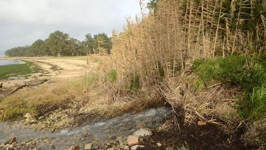 Vilanova ocupará 640 metros cuadrados en dominio público para el colector de As Patiñas