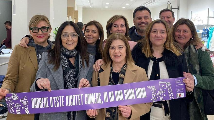 Comerç In reconoce a las mujeres en el pequeño comercio de Ontinyent