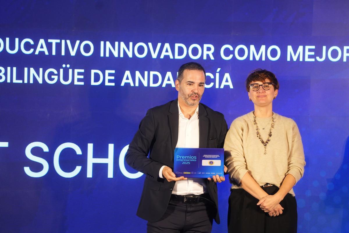 Premi Projecte Educatiu Innovador com a Millor Centre Bilingüe dAndalusia.