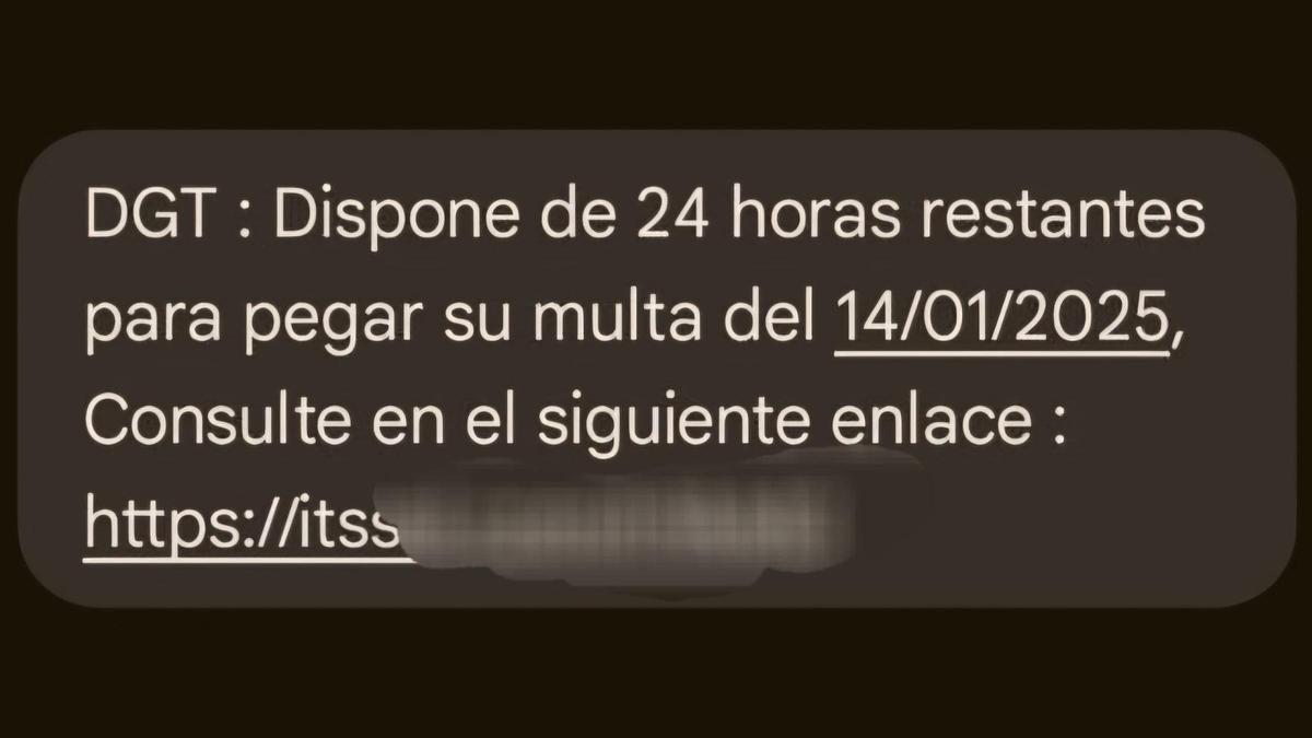 ESTAFA SMS | La Policia Nacional alerta d'un SMS que suplanta a la DGT