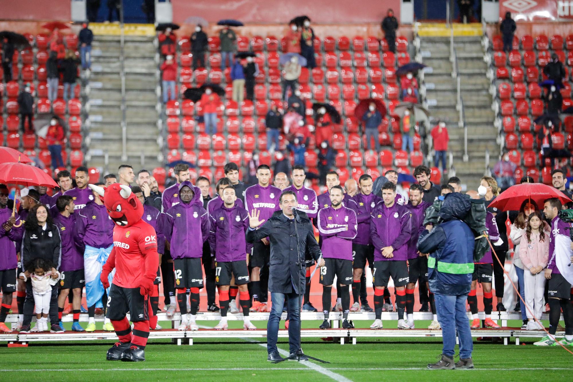 Así ha sido la celebración del ascenso del Mallorca en Son Moix