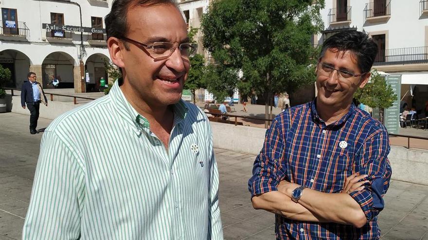 Mateos planteará a Vox un acuerdo de legislatura para tener un gobierno &quot;estable&quot; en Cáceres