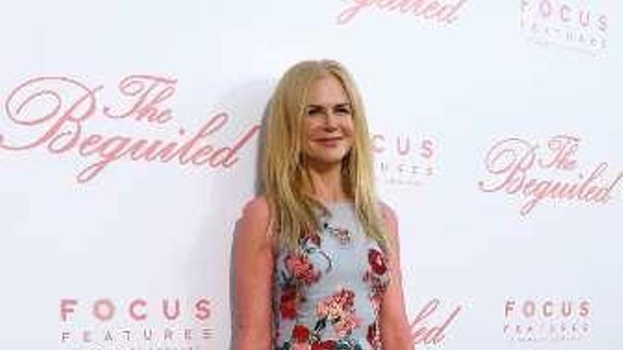 La actriz Nicole Kidman.