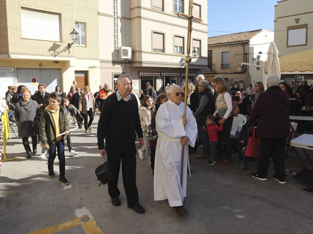 Procesión de Sant Blai en Estivella