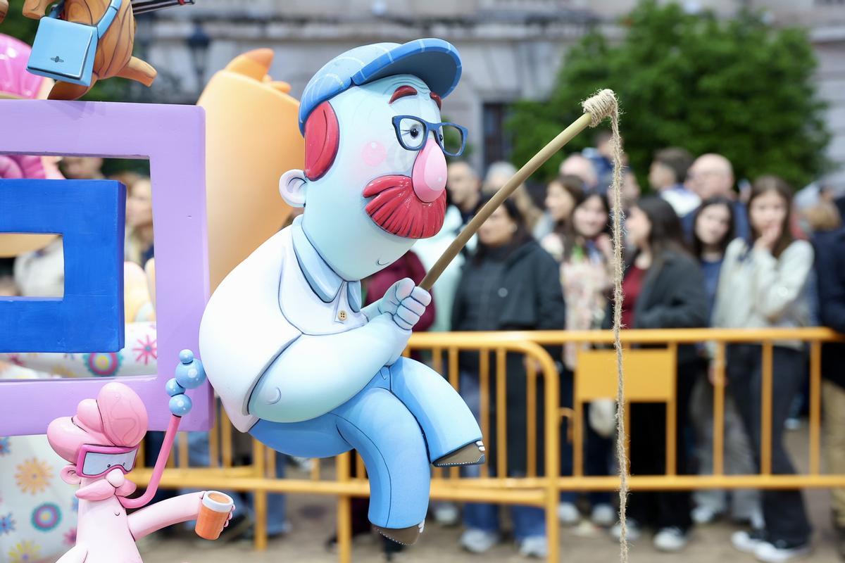 La falla infantil municipal llega a la plaza