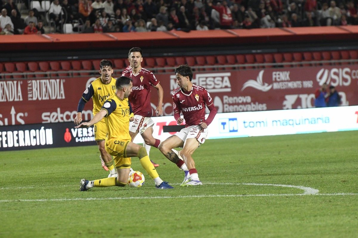 Revive la victoria del Real Murcia frente al Alcorcón, en imágenes