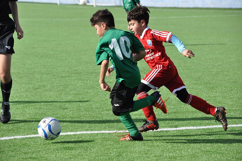 Fútbol base del fin de semana