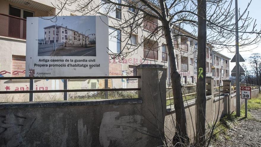 L&#039;edifici de l&#039;antiga caserna de la Guàrdia Civil és un altre dels actius recuperats de MoiàFutur