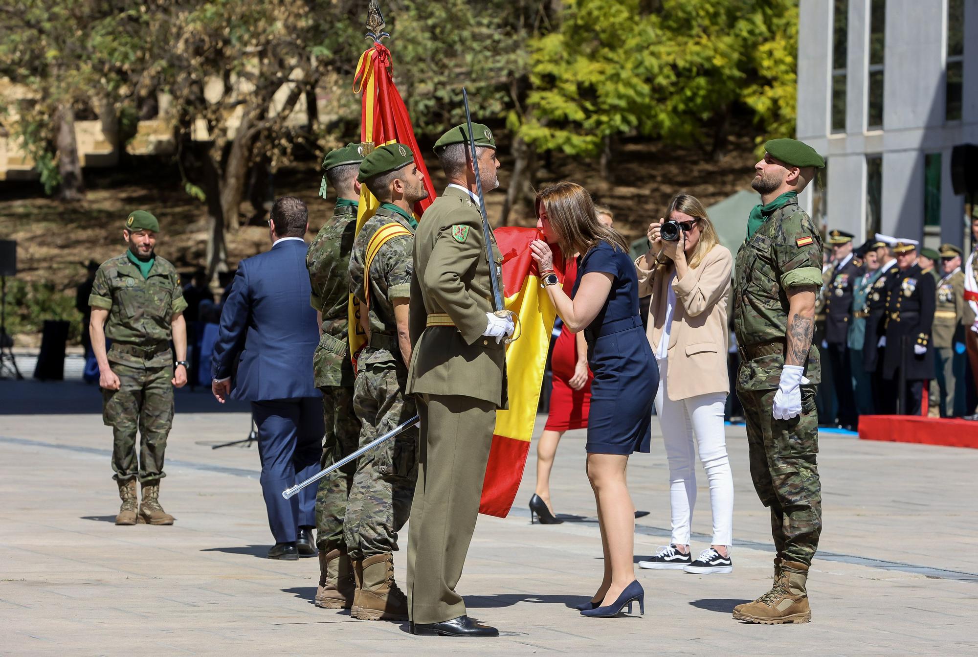 Jura de bandera para civiles en Benidorm