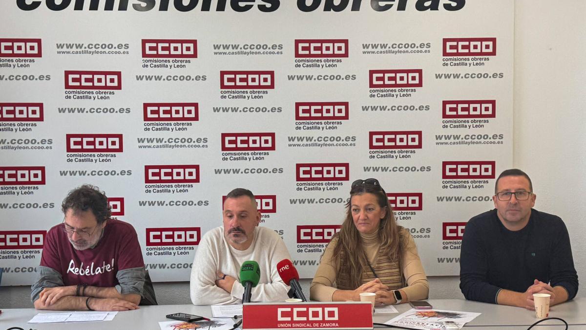 Rueda de prensa de presentación de la manifestación de la plataforma Respeto.
