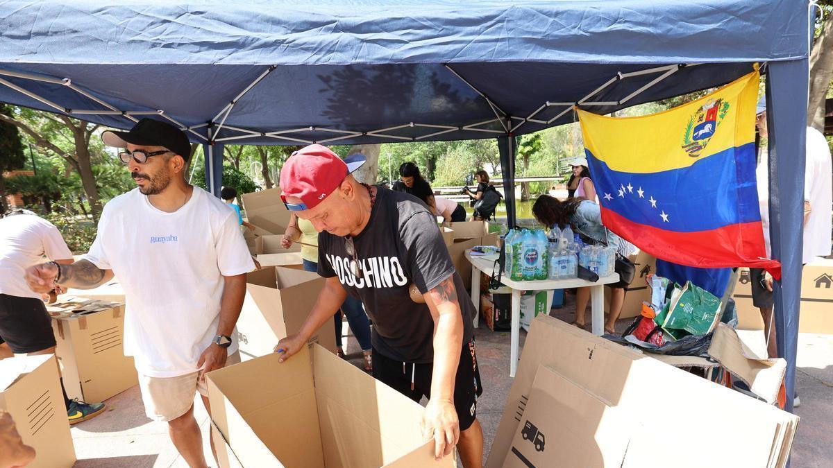 Recogida de donaciones en Ibiza para los damnificados por el terremoto en Venezuela