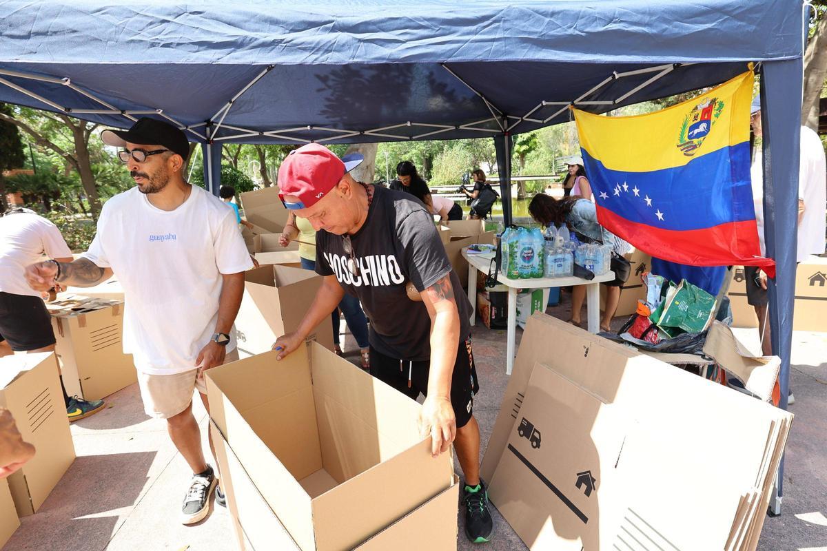 Galería: Recogida de donaciones en Ibiza para los damnificados por el terremoto en Venezuela