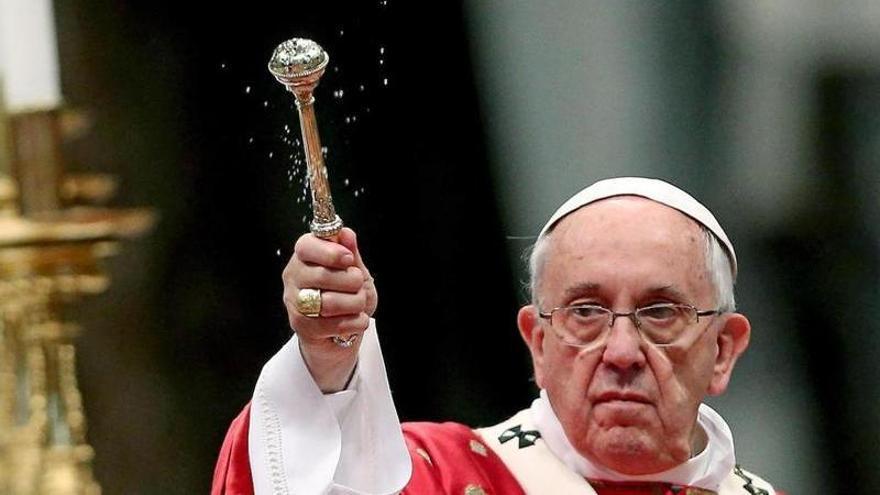 El Papa Francisco, en el Vaticano. // Efe