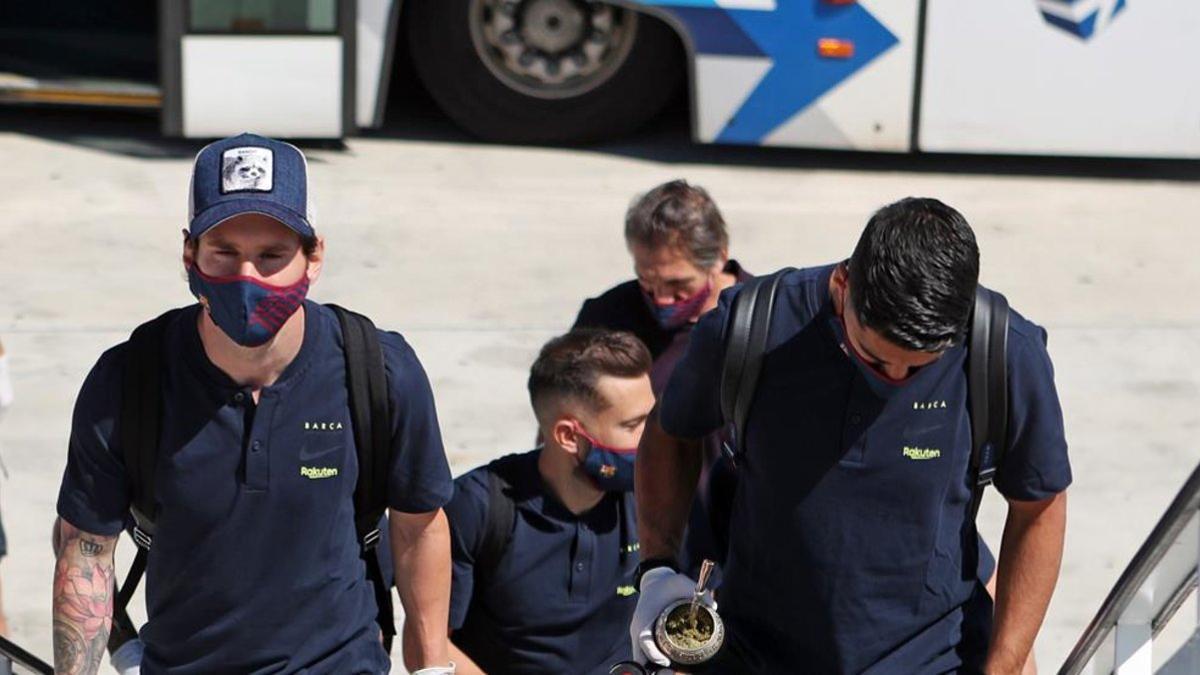 El Barça ya vuela hacia Valladolid