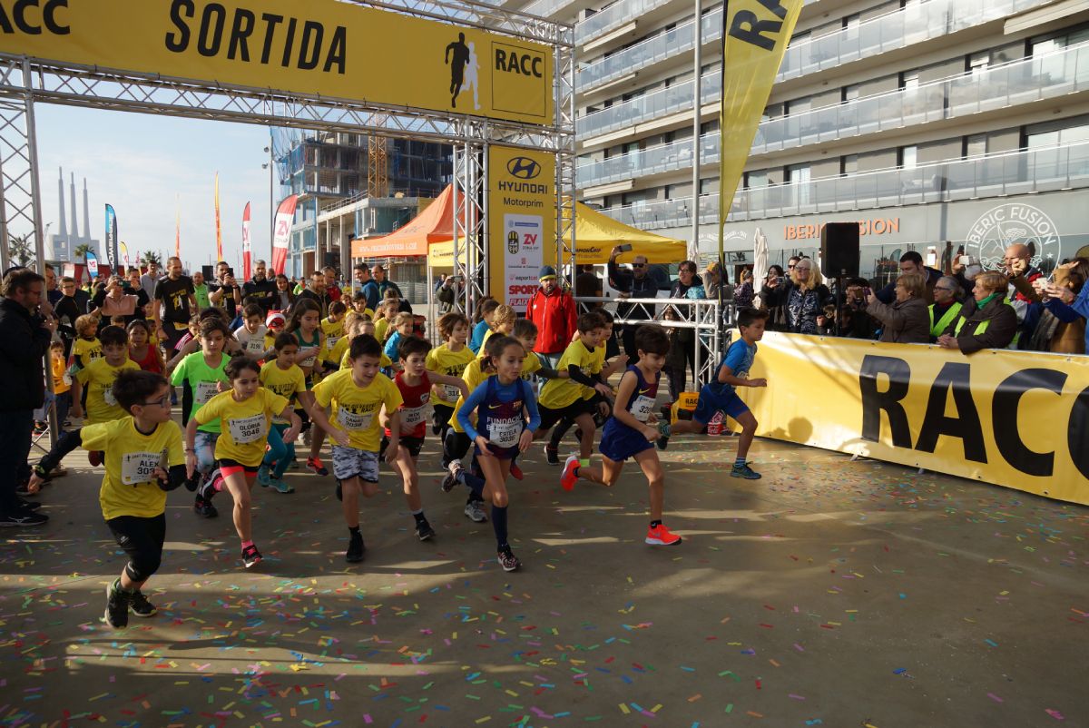 Linea de sortida San Silvestre Kids