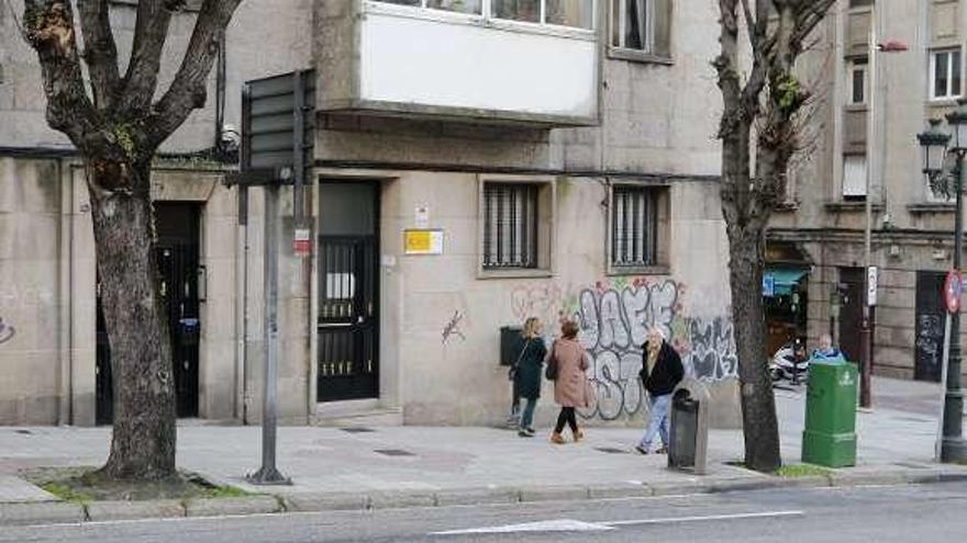 Actual delegación del Isfas en Vigo, en Gran Vía. // Alba Villar