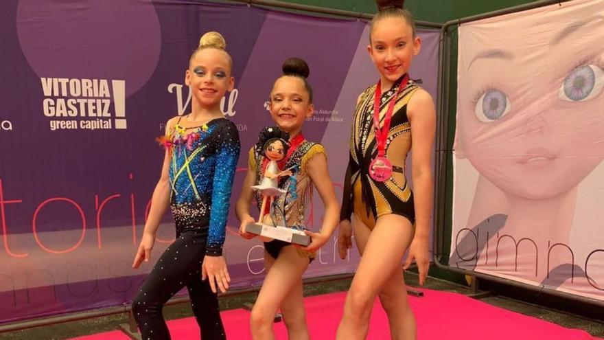 Buenos resultados del Club Ares de Langreo en el Open Gimnasia de Vitoria