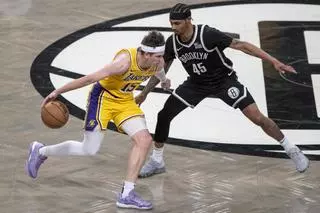 Los Brooklyn Nets de Jordi Fernández someten a unos Lakers sin LeBron James