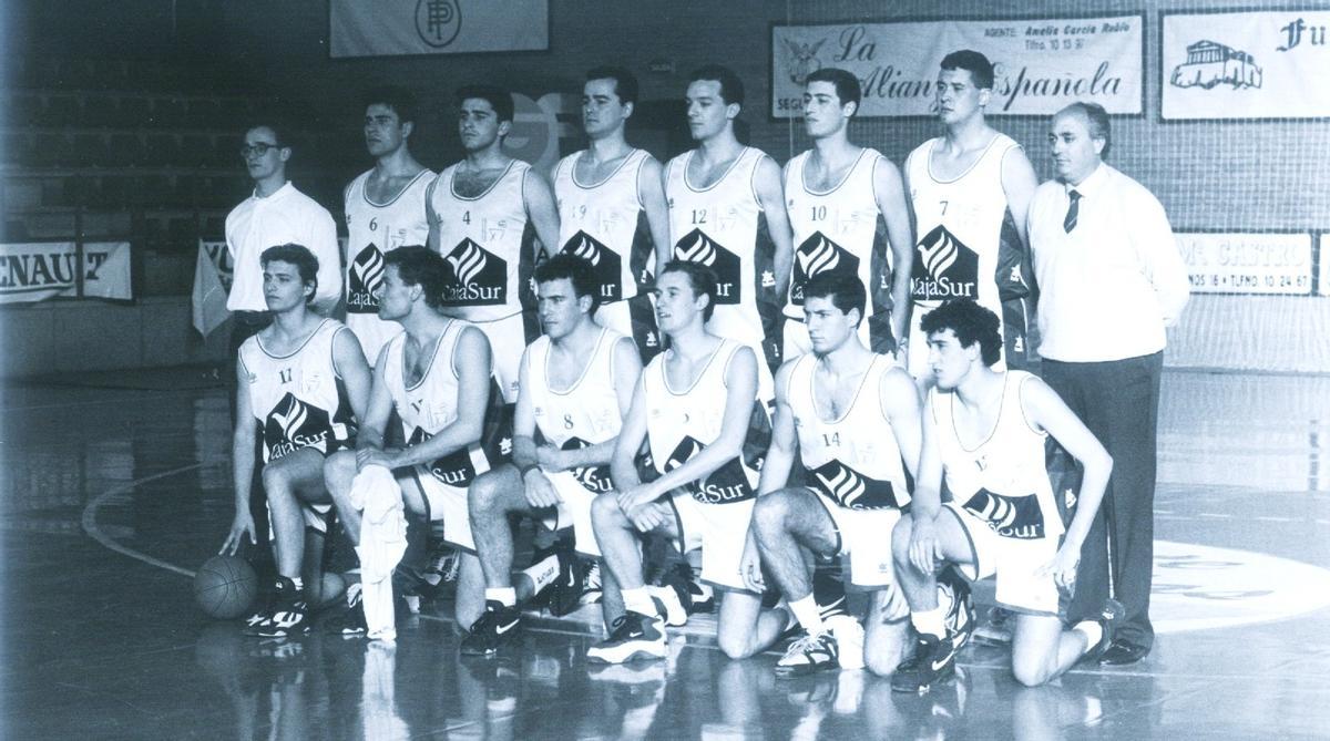 Equipo del Pozoblanco de la temporada 94-95.