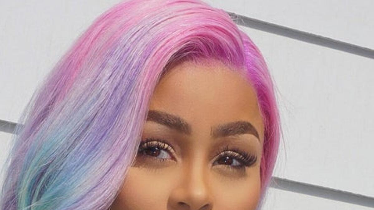 Blac Chyna pelo colores