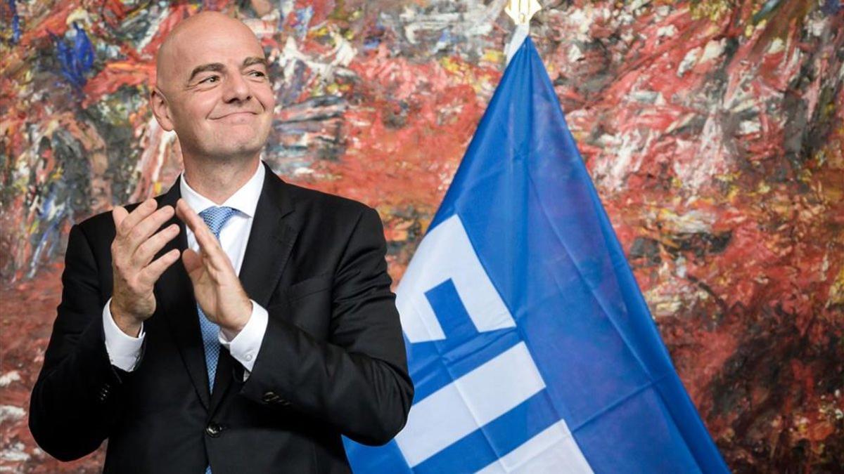 Gianni Infantino, presidente de la FIFA