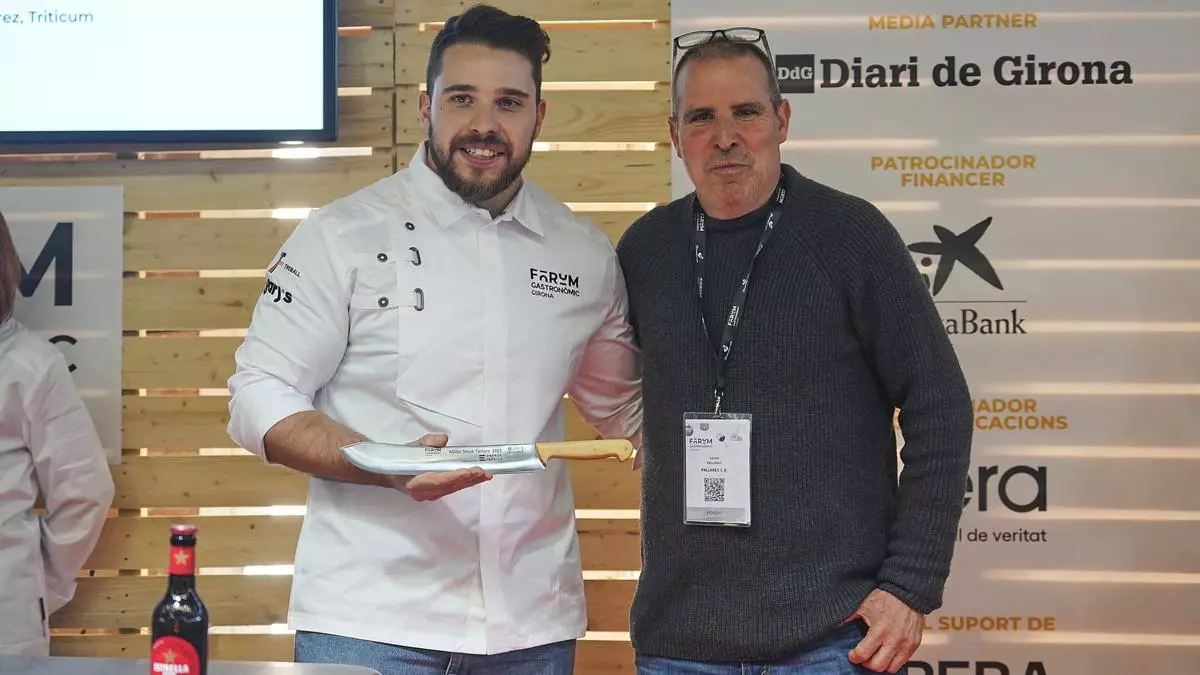 Un xef madrileny s’imposa en el concurs d’«Steak Tartar» del Fòrum Gastronòmic de Girona