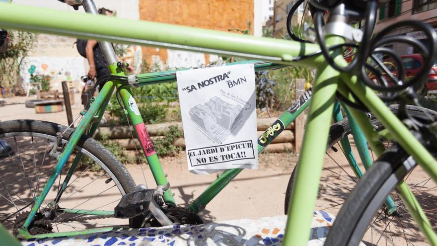 Manifestación por la defensa del Jardí d&#039;Epicur