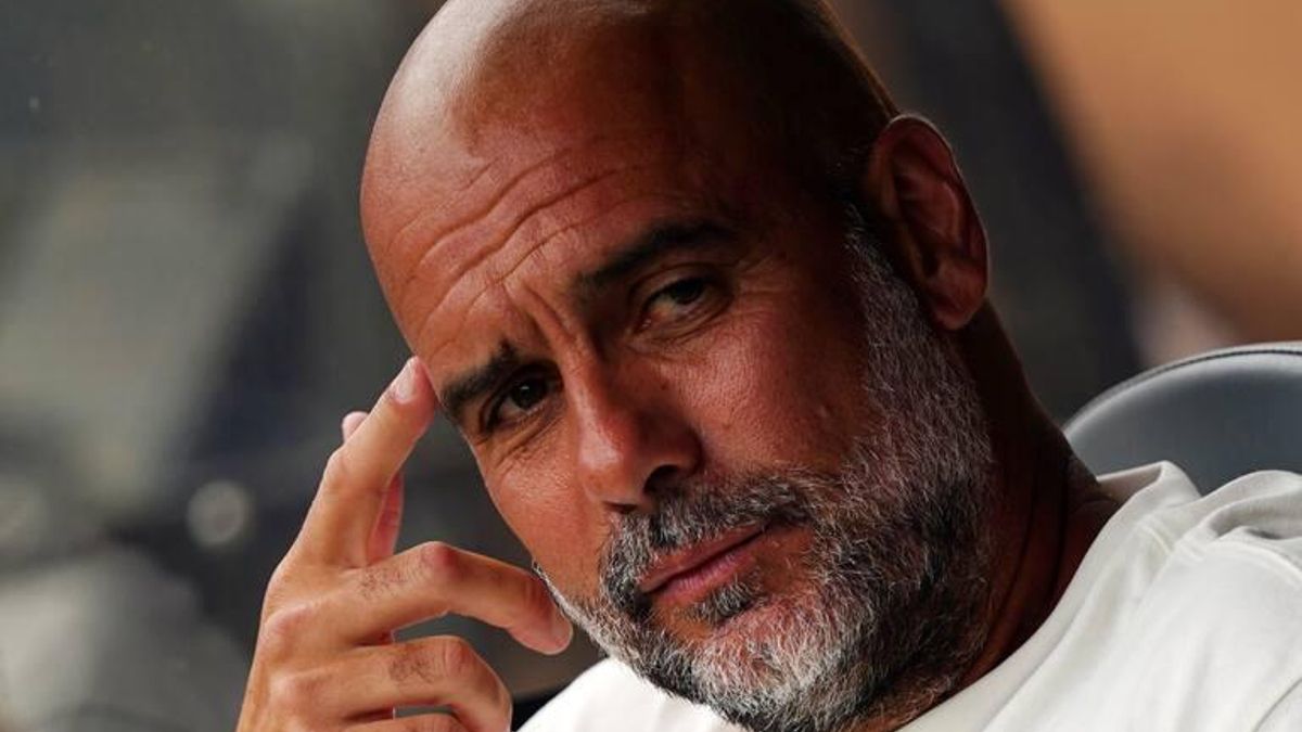 Pep Guardiola durante un partido del Mundial de Clubes.