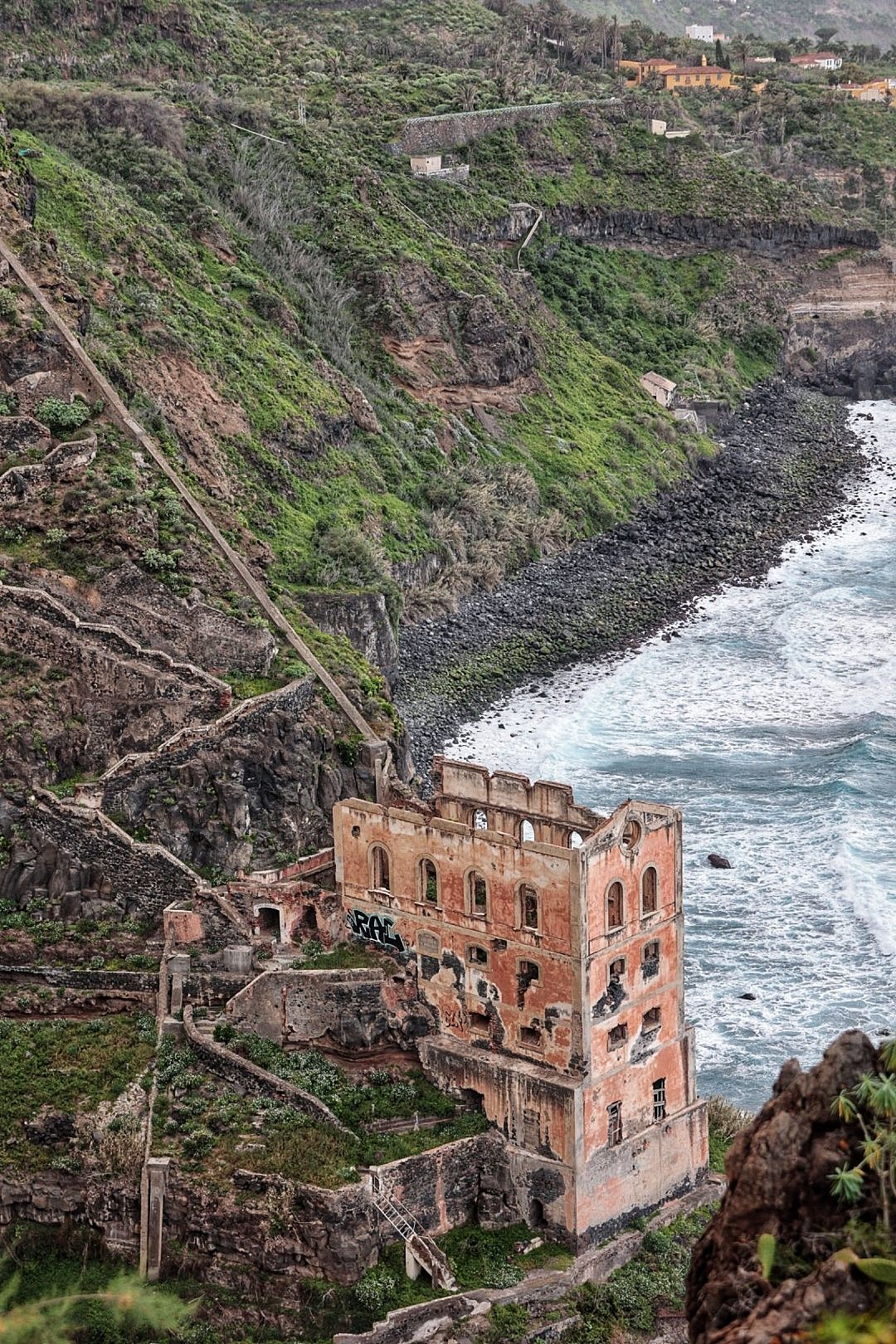 Elevador de Aguas de Gordejuela en Los Realejos