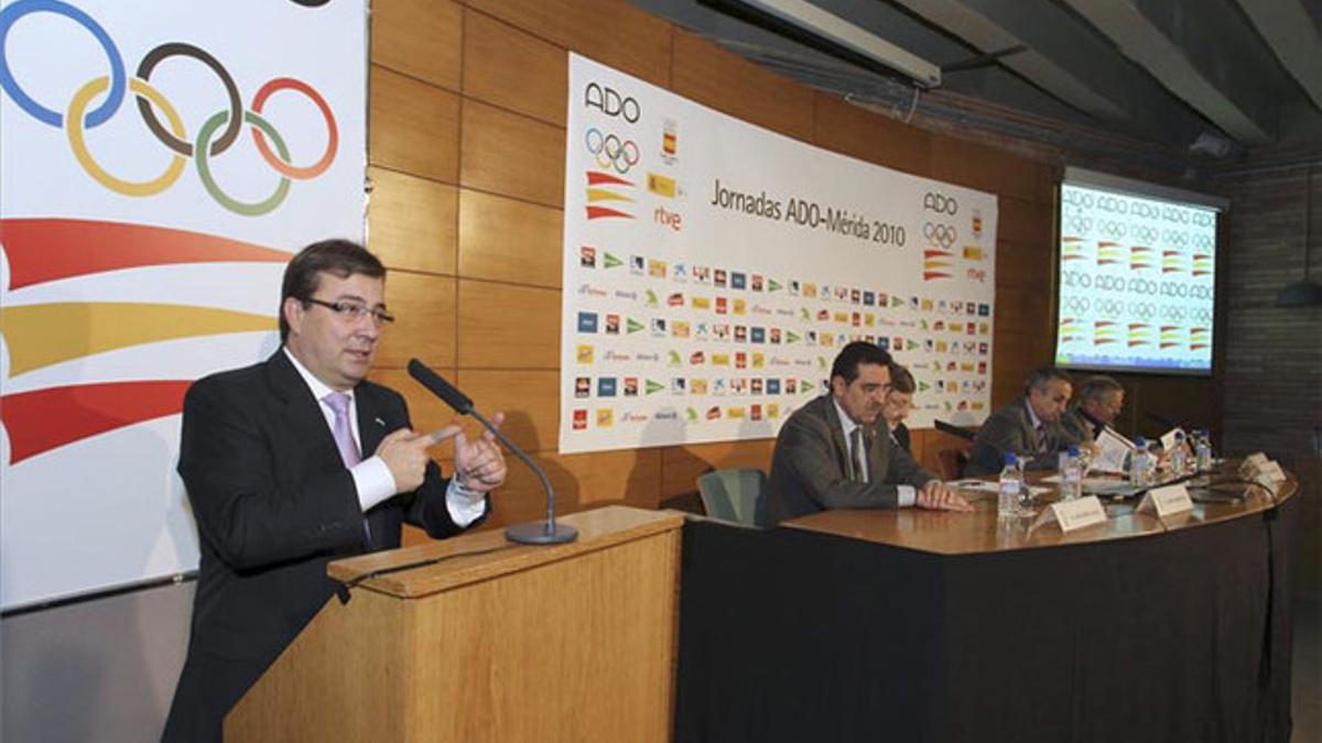 Vara inaugura el encuentro de la Asociación de Deportes Olimpicos en Mérida