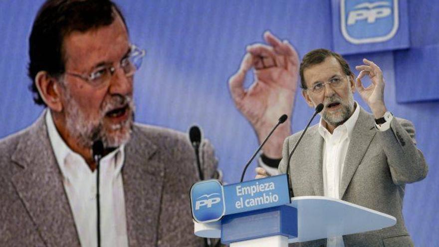 Rajoy afirma que aspira a &quot;devolver la felicidad&quot; a la sociedad española