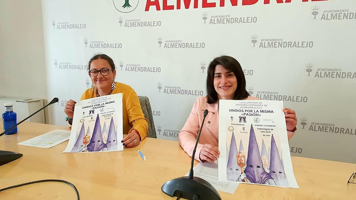Anabel Fernández y Tamara Rodríguez presentaron el evento.