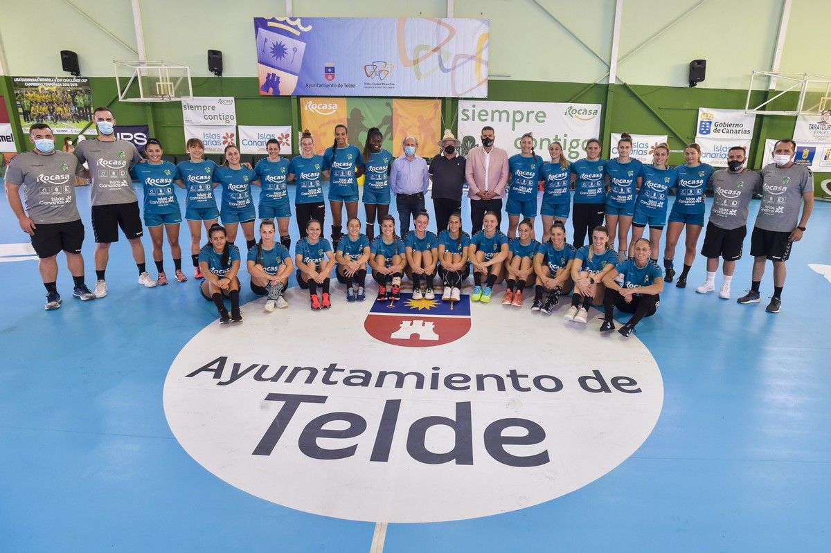 Presentación de la plantilla del Rocasa Gran Canaria