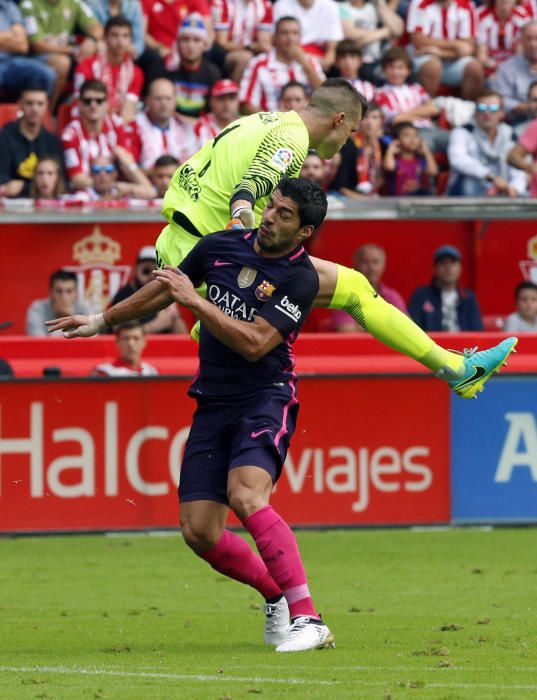 Partido Sporting de Gijón - F. C. Barcelona