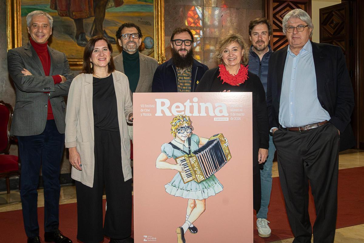 El Festuval Retina se ha presentado este miércoles en el Ayuntamiento de Zaragoza.